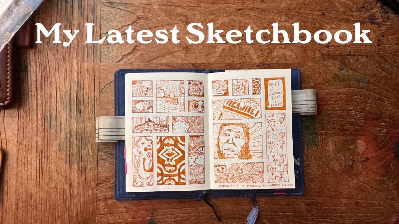 Inside my latest sketchbook. What worked and what didn’t