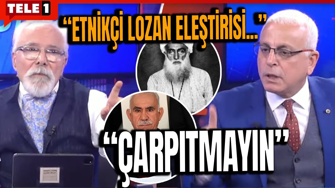 Emre Kongar ile Merdan Yanardağ arasında 