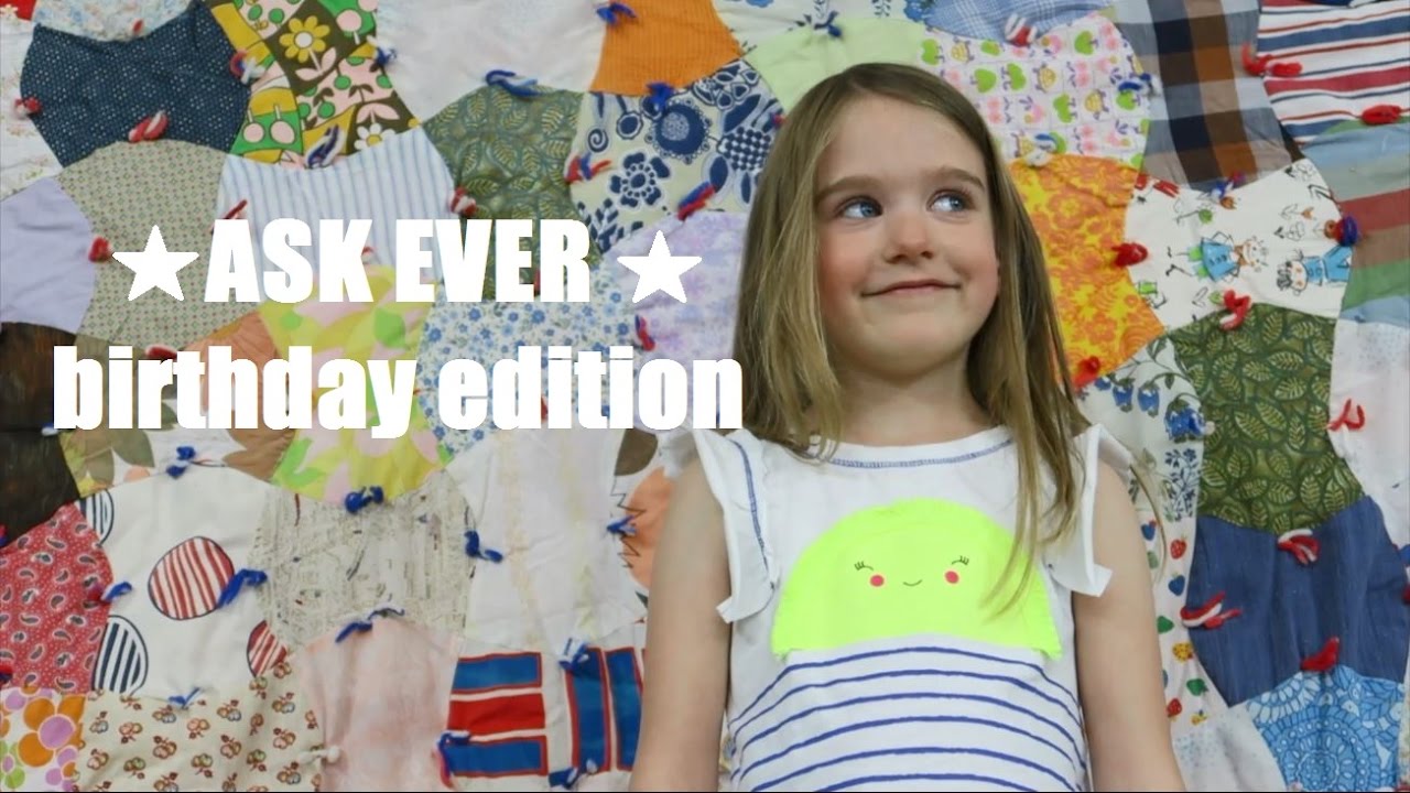 INTERVIEW WITH A 5 YEAR OLD | ASK EVER #5