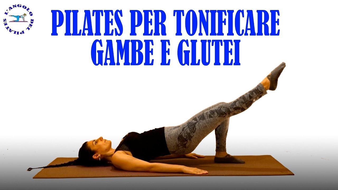 pilates per tonificare gambe e glutei #pilates