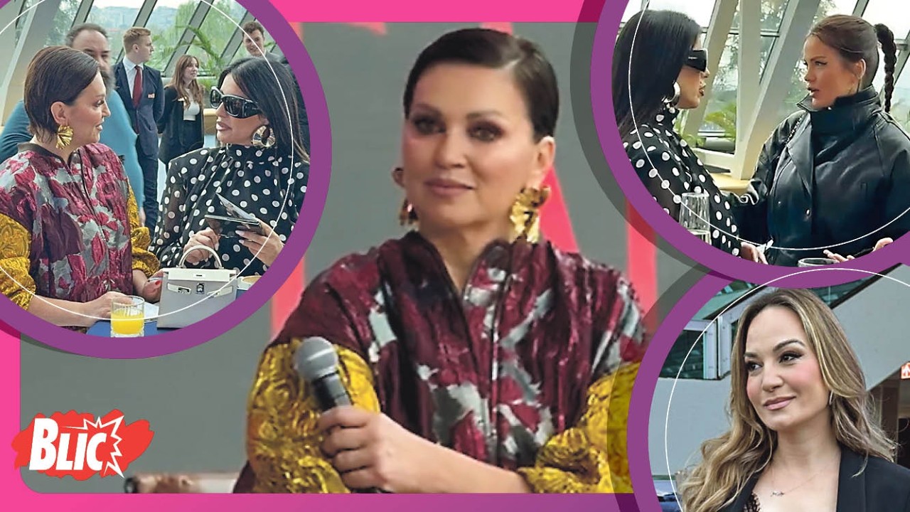 JELENA TOMA&Scaron;EVIĆ SA ČIPKANIM DEKOLTEOM Nina Badrić okupila estradu, Milica &scaron;apuće Seki, tu su i oni