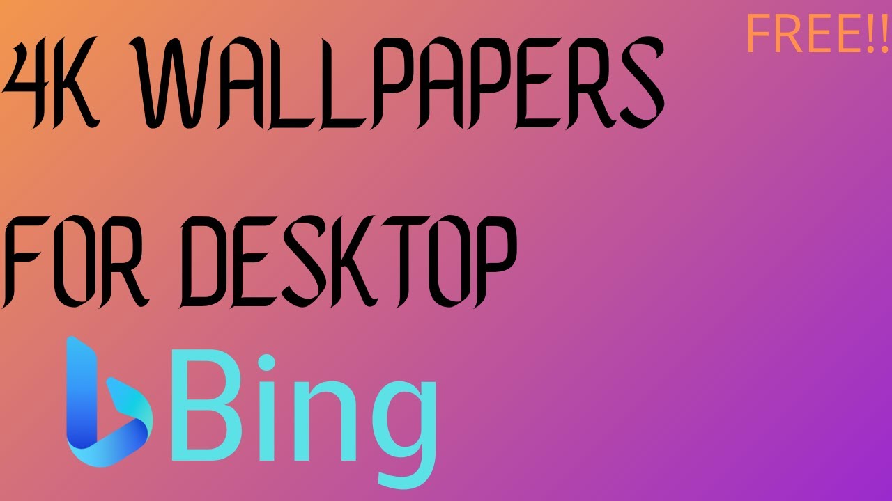 How to get 4K wallpapers for Windows 10 | Bing Wallpaper |#angrycrown |#explorercorner