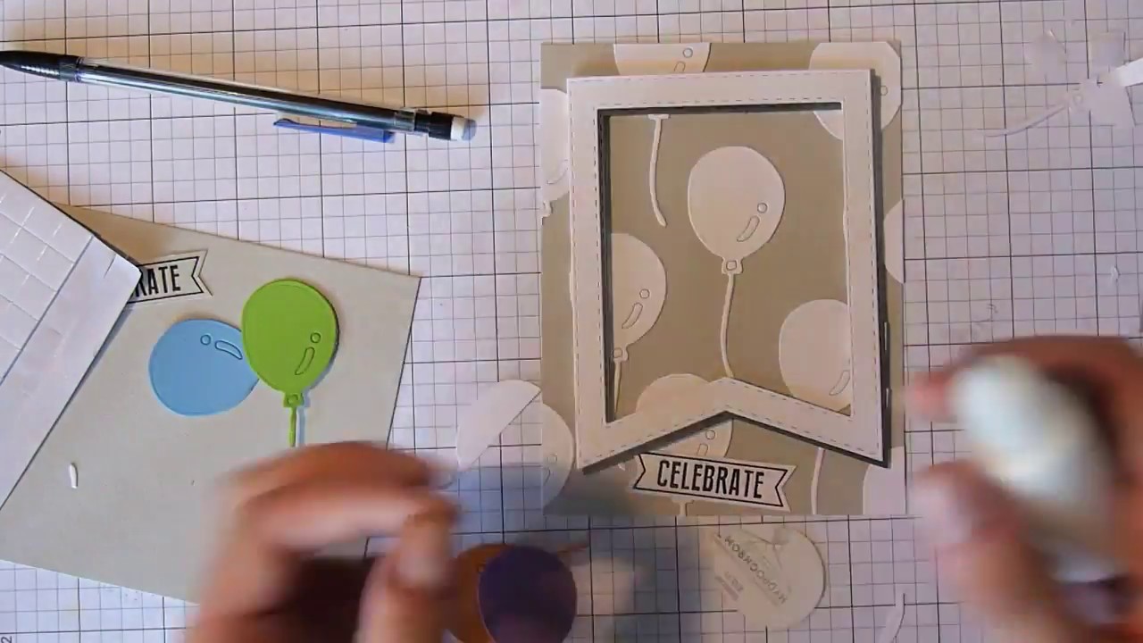 Birthday Cardmaking  || Balloons galore!