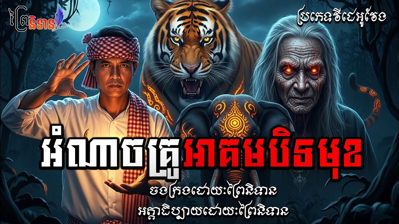 វគ្គ២ អំណាចគ្រូអាគមបិទមុខ | ព្រៃនិទាន #ប្រភេទវីដេអូវែង