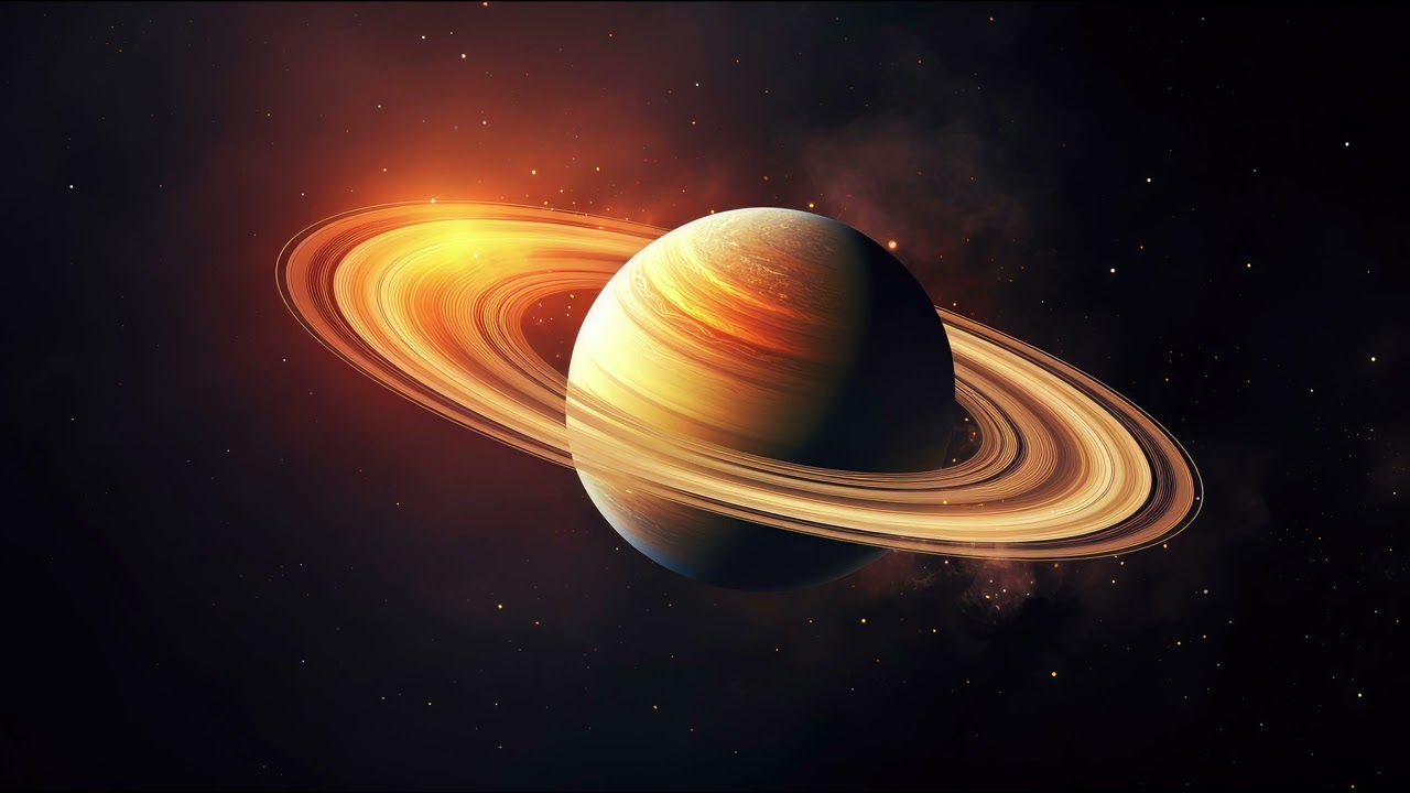 Sunset on Saturn - ambient music