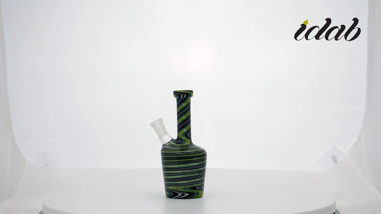 Small Kill Bill Bottle Rig 10mm Female Joint by iDab Glass