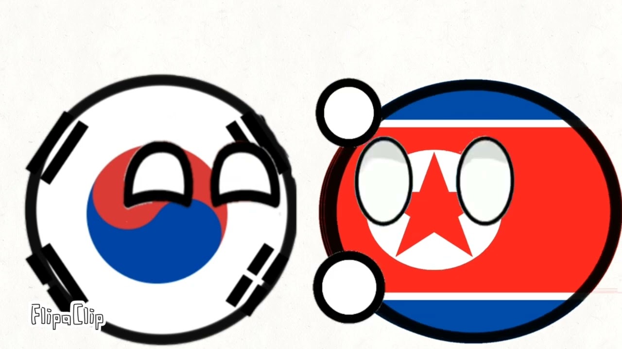 Countryballs Vore South Korea Eats North Korea