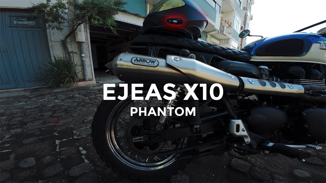 EJEAS X10 – Real Ride Test on Triumph Scrambler 900 Arrow | Pure Sound