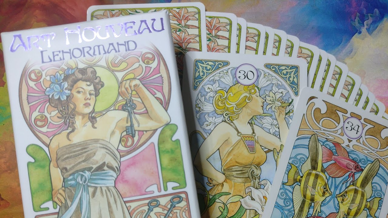 Art Nouveau Lenormand - unboxing