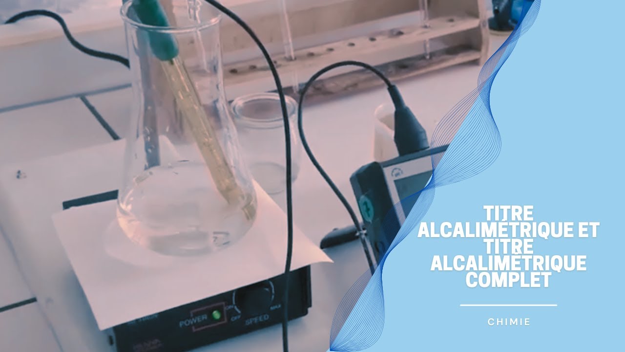 Détermination du titre alcalimétrique TA et du titre alcalimétrique complet TAC