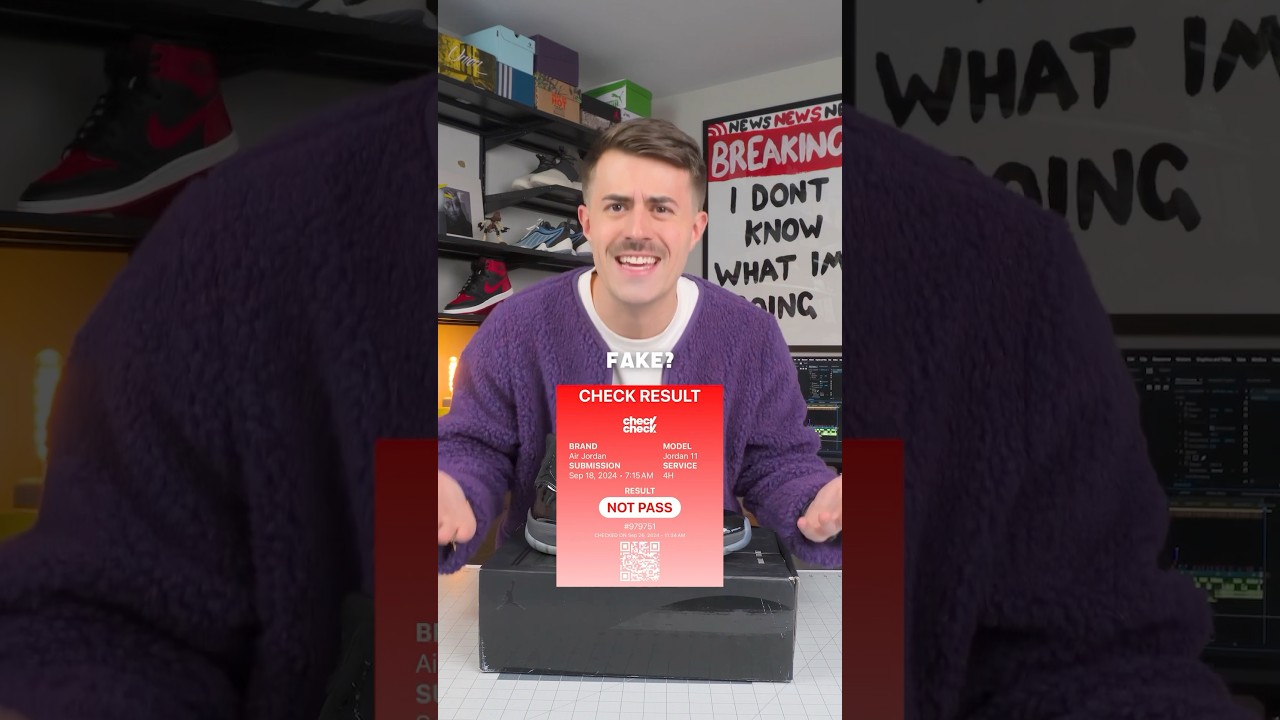How does CheckCheck know if your sneakers are real or fake? 👀