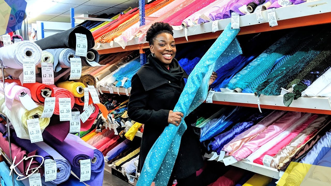 HOLIDAY FABRIC SHOPPING AT FABRICLAND | KIM DAVE
