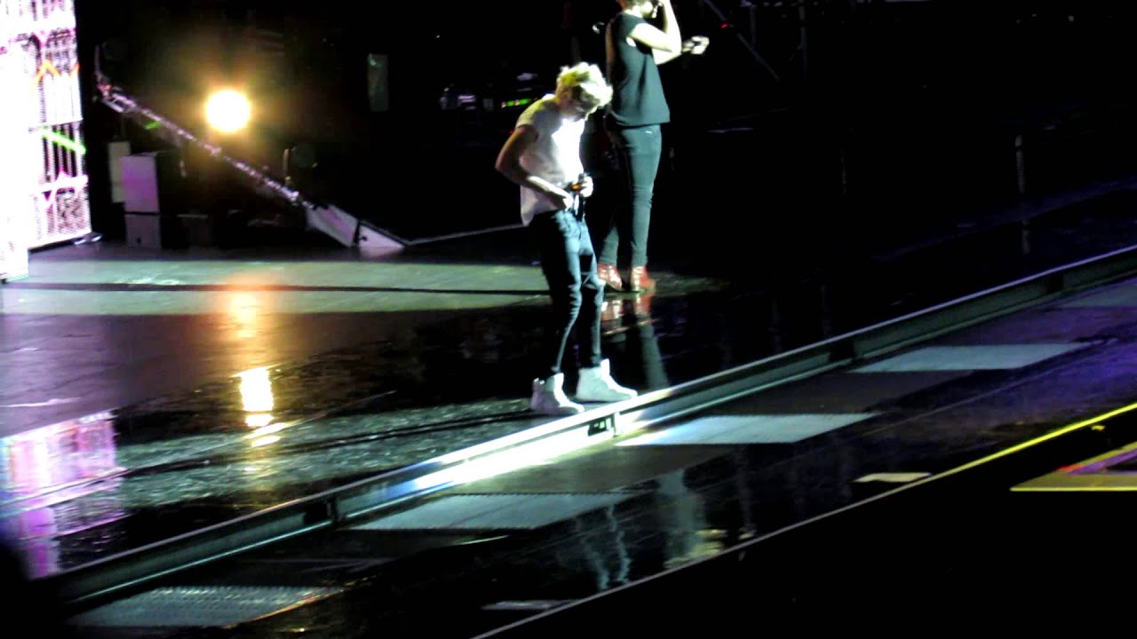 One Direction @Verona One Way Or Another Massive Thank you Fan Action