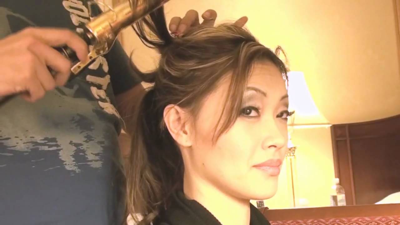 Sexy Librarian Updo with Pursebuzz