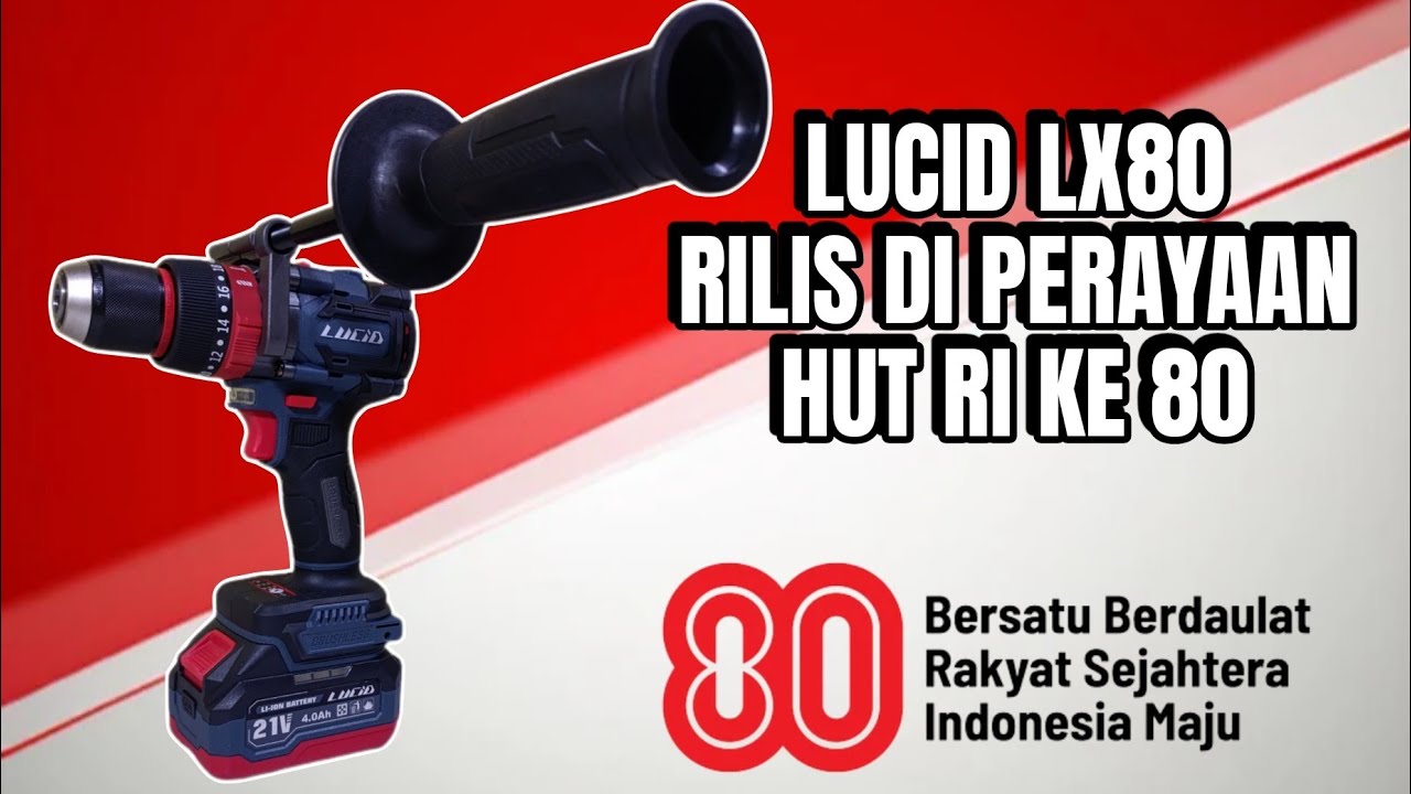 LUCID LX80 160NM IMPACT DRILL TERBARU