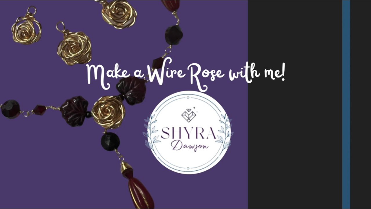 Tutorial: Make a Wire Rose with Me!