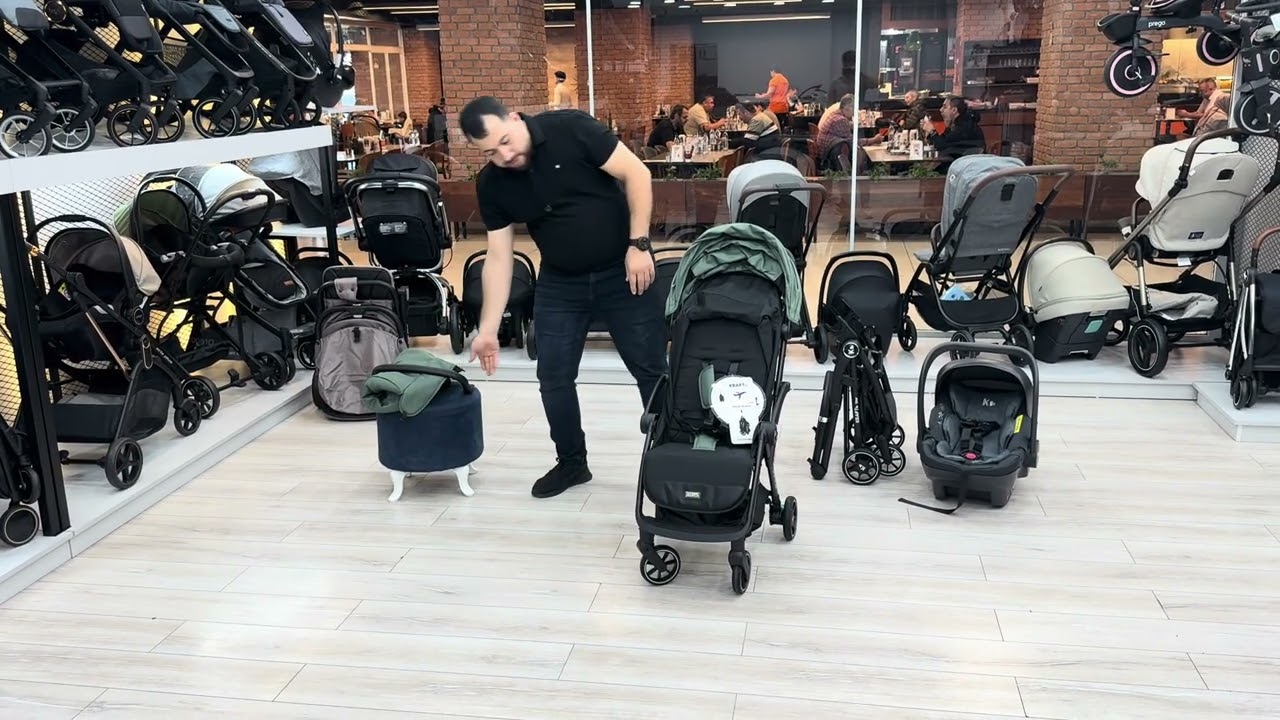 Kraft Star Kabin Boy Travel Set Bebek Arabası