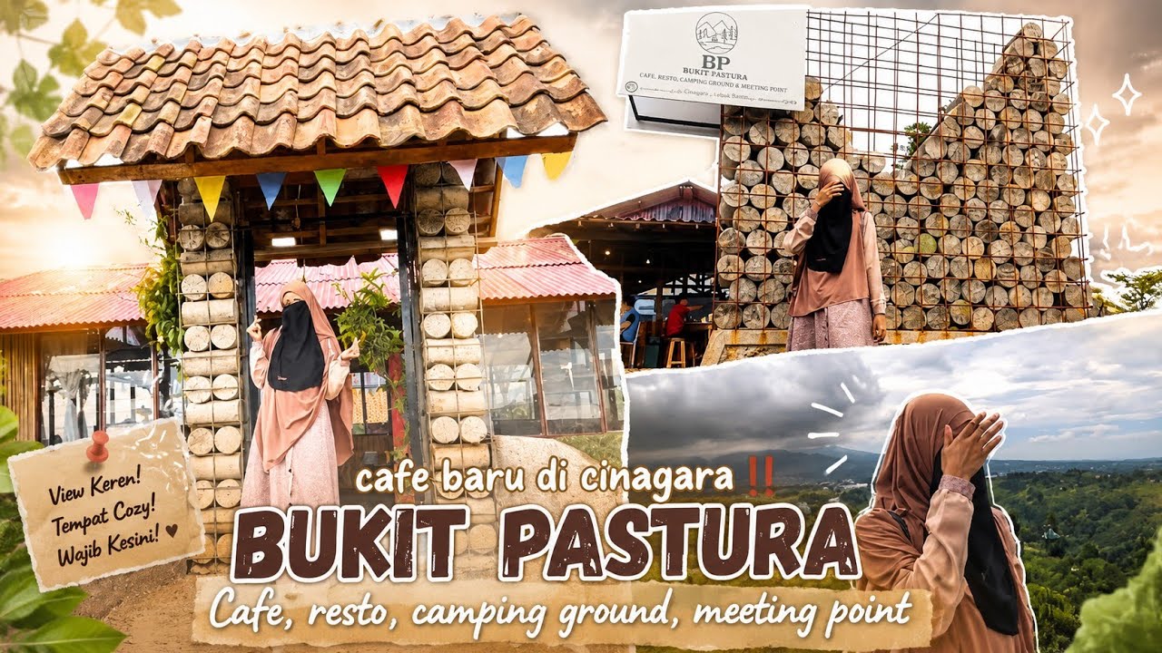 HIDDEN GEMS TEMPAT BENGONG BARU DI CINAGARA || BUKIT PASTURA DENGAN PEMANDANGAN MENAWAN