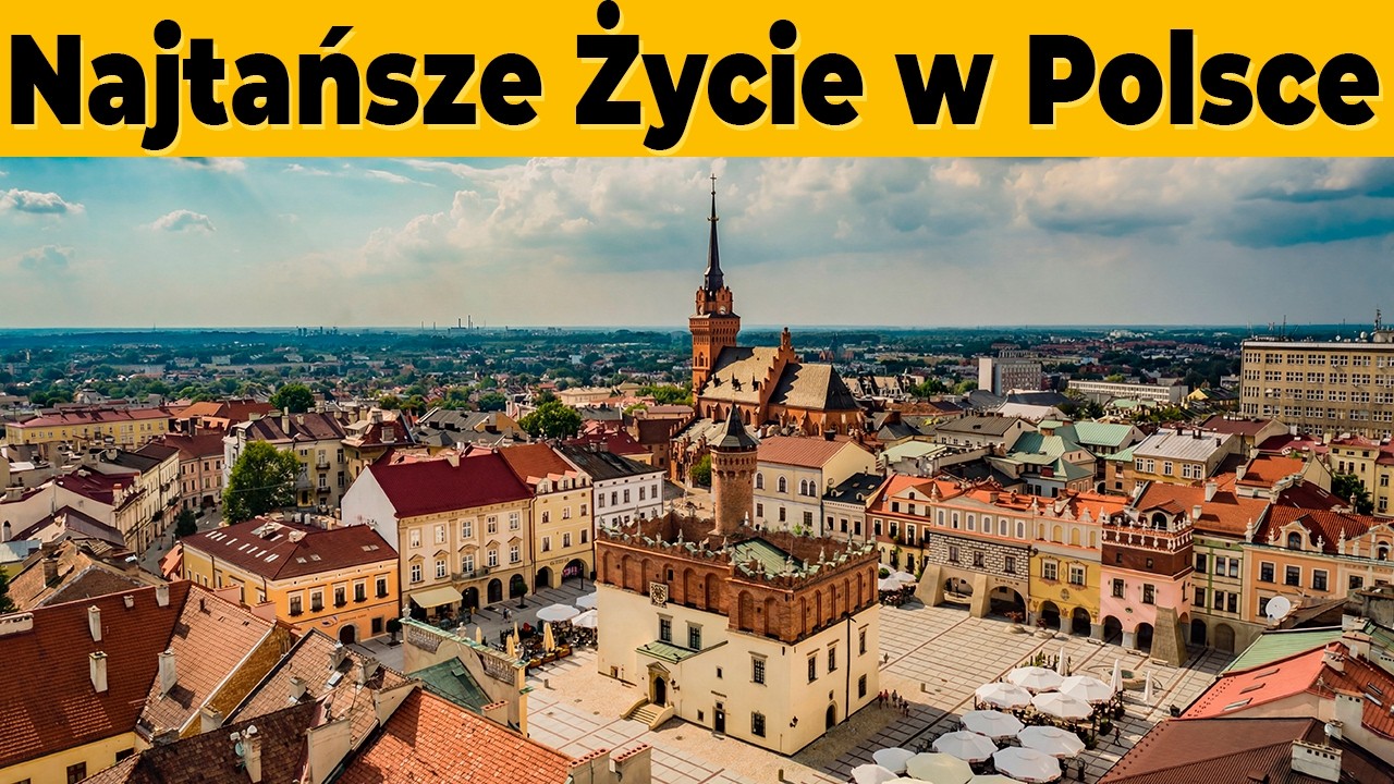 Gdzie Taniej niż Myślisz? 5 Polskich Miast z Wysokim Standardem Życia!