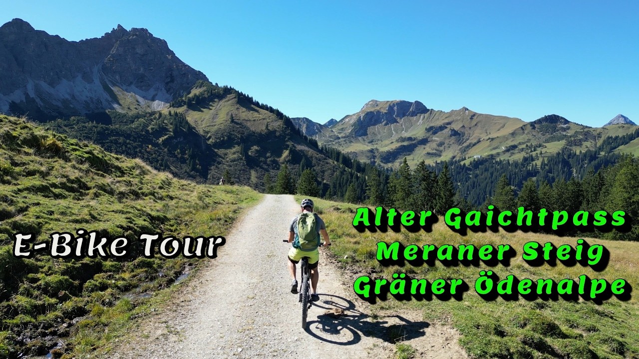 Über die Alte Gaichtpass Strasse und Meraner Steig zur Gräner Ödealpe.