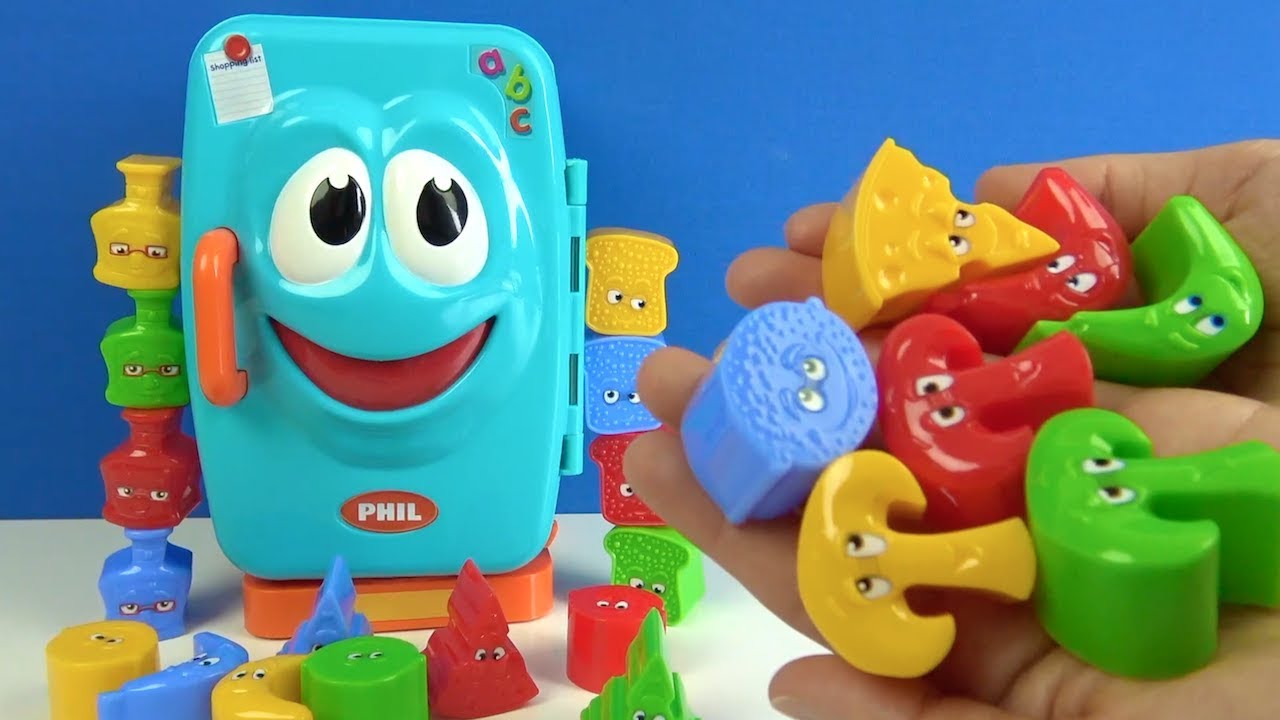 Niloya Mete Tospik ve Çılgın Buzdolabını doldur Kutu Oyunu ile Phil the Fridge