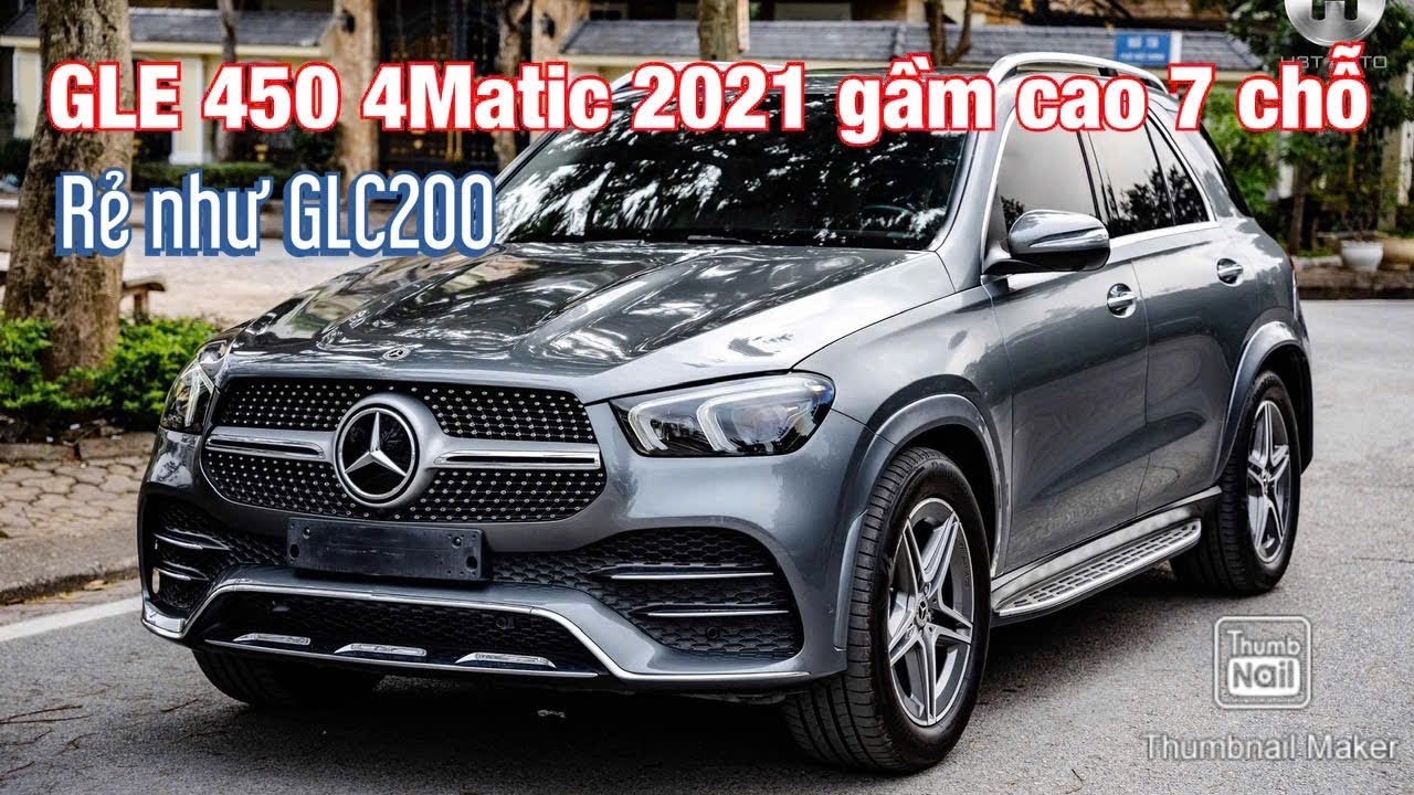 GLE450 4Matic 2021 SUV gầm cao 7 chỗ hợp lý tại H3T Auto