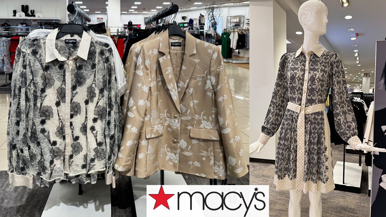 🌷 MACY’S NEW SPRING 2026 DESIGNER FASHION ARRIVALS 🤍 KARL LAGERFELD COLLECTION