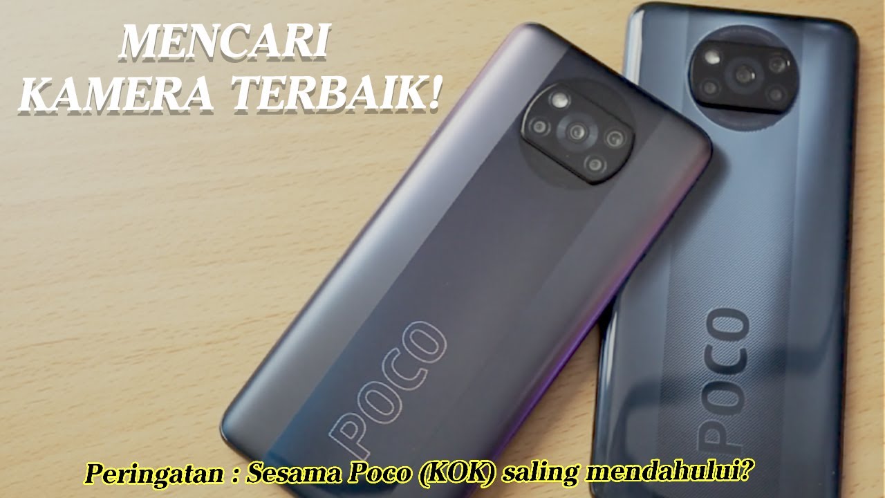 POCO X3 PRO vs POCO X3 NFC CAMERA TEST INDONESIA | 4K VIDEO TEST, Stabilizer Test & Slow Motion 960p