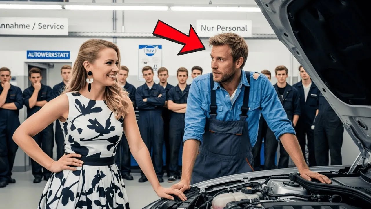80 Experten Scheiterten Am Motor Der Millionärin — Bis Ein Armer Mechaniker Ihn Berührte Und…