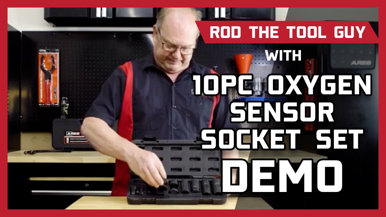 Product Demo of the ARES Tool (70318) 10-Piece Oxygen Sensor Socket Set