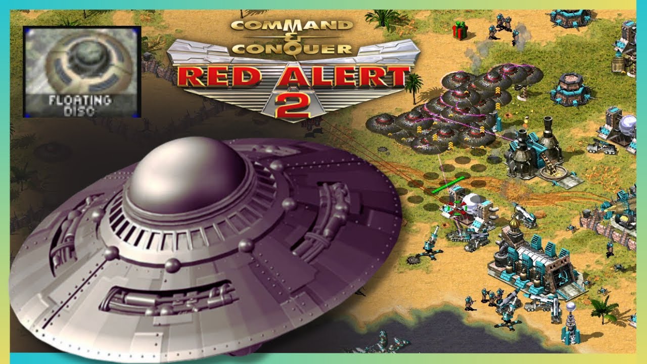 Red Alert 2 Yuri's Revenge | Extreme AI Beta 1-5 with Floating Disc Map Wild Animal Park