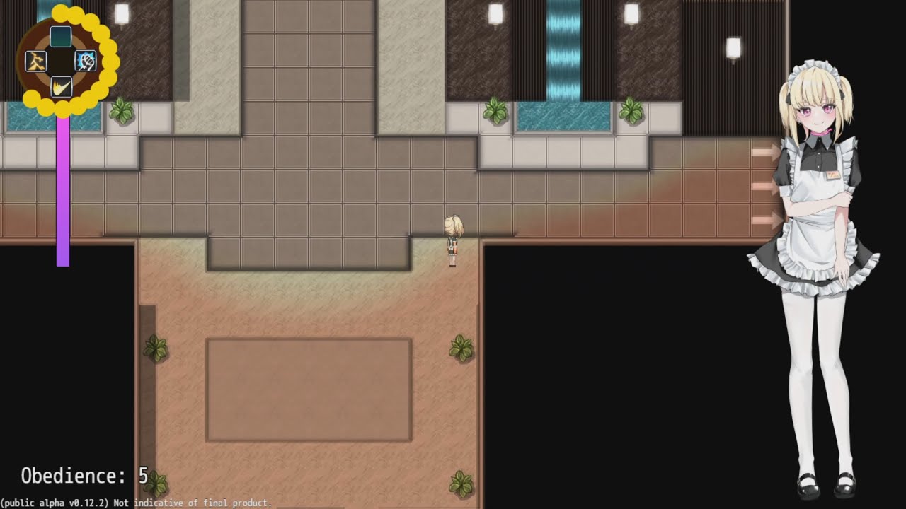 The Legacy of Hedonia: Forbidden Paradise Maid Mini Game