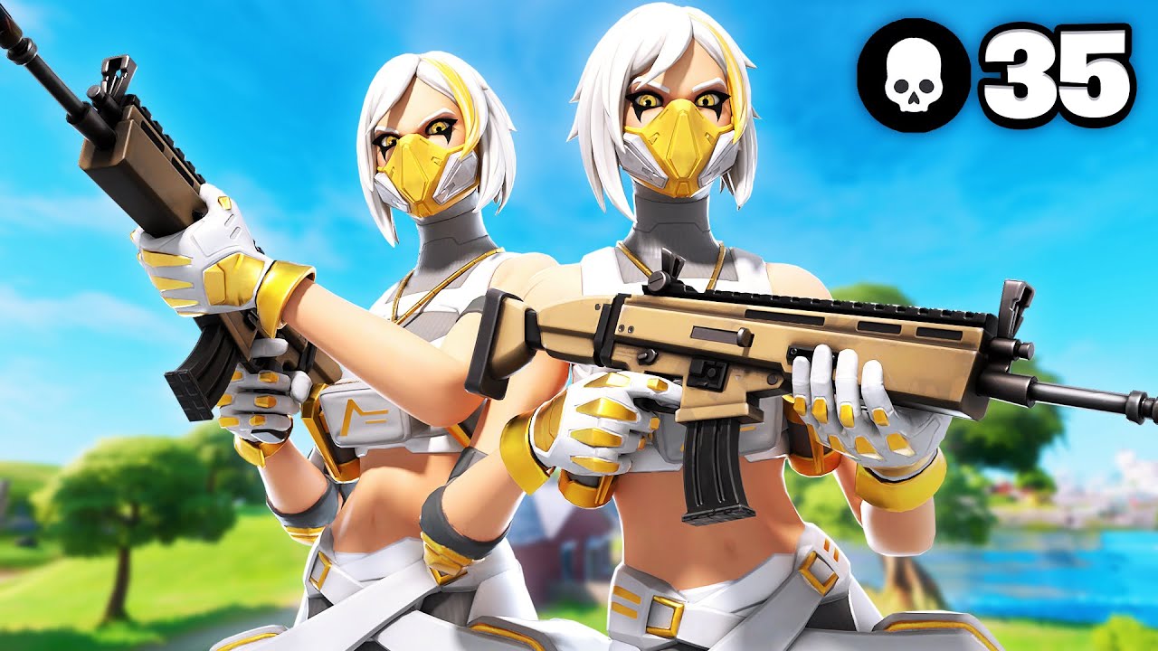 We Dropped 35 KILLS as a DUO in a TOURNAMENT | Fortnite