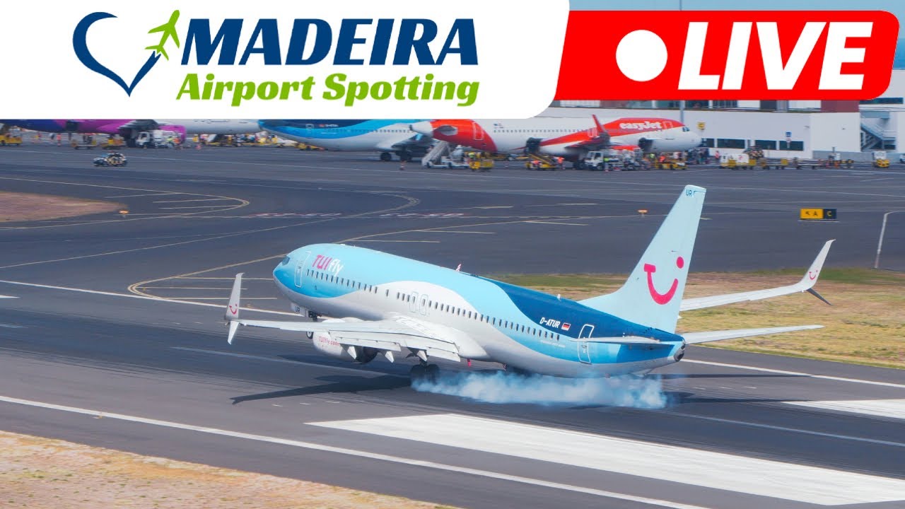 LIVE Action at Madeira Island Airport 23.09.2025