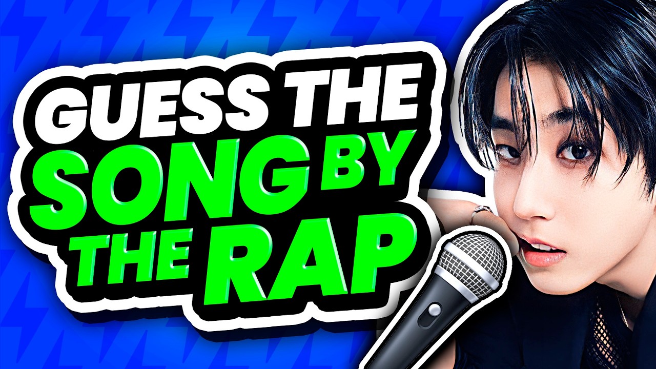 Guess the Kpop Song Just From the RAP 🎤🔥 | KPOP QUIZ 2025
