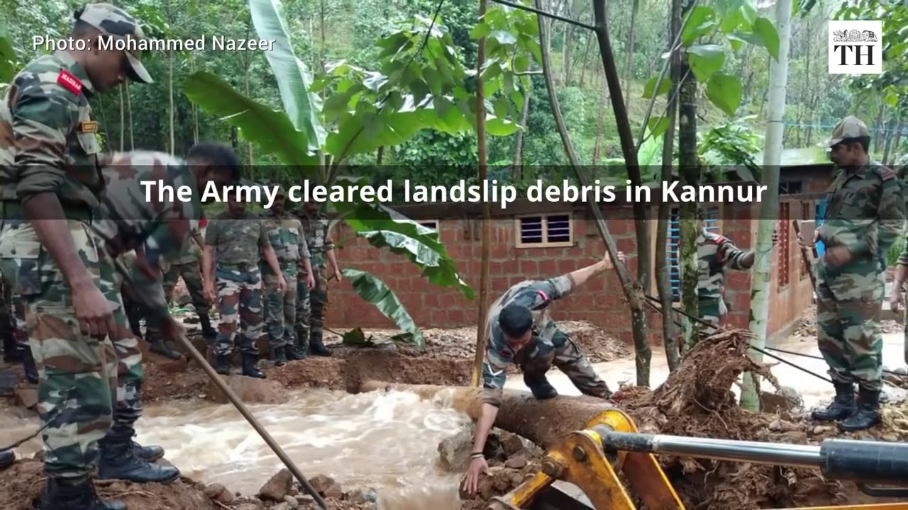 Floods, landslips across Kerala