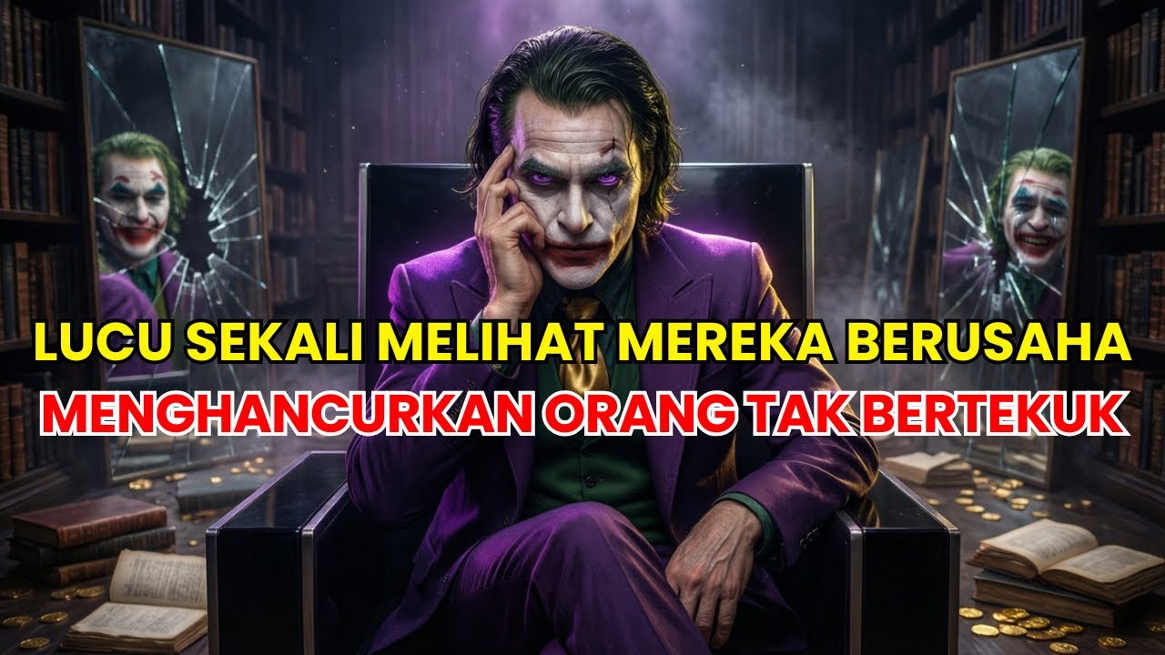 LUCU SEKALI MELIHAT MEREKA MENCOBA MENGHANCURKAN SESEORANG YANG TIDAK MEMILIKI RASA TAKUT