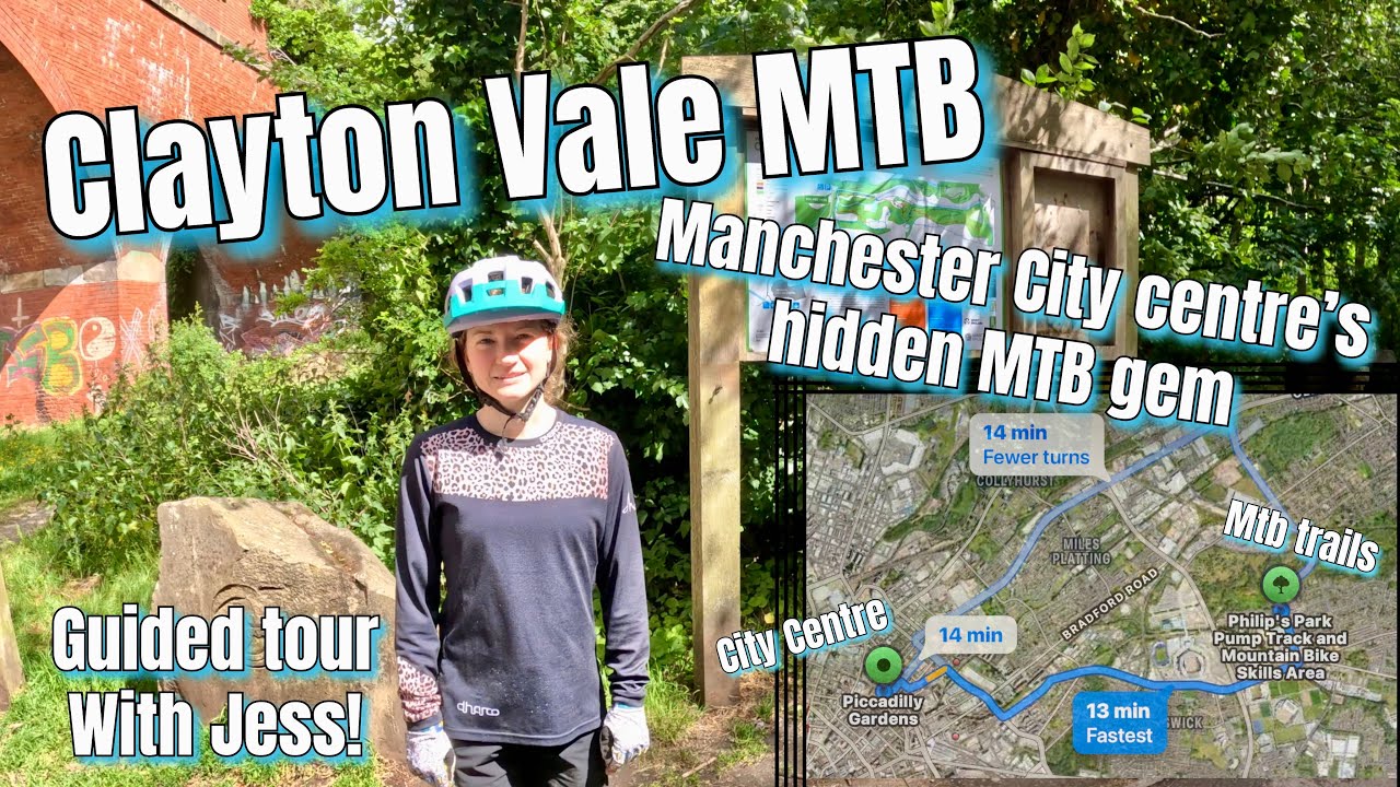 Hidden Gem of a MTB trail only 15mins ride from Piccadilly gardens in Manchester City centre!