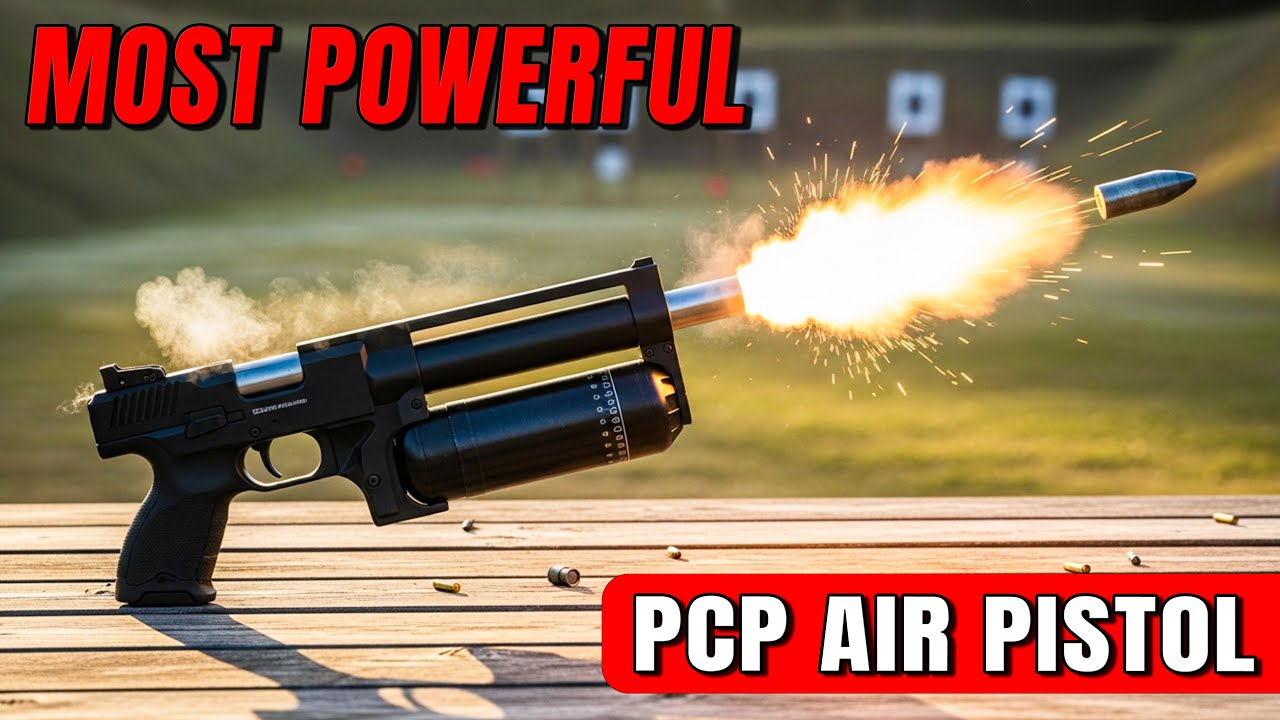 Самые мощные пневматические пистолеты PCP, которые вы можете купить (реальное тестирование FPE 2025)