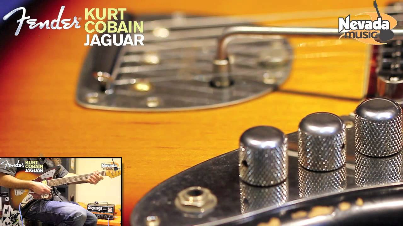 Fender Kurt Cobain Jaguar Guitar Demo @ PMT