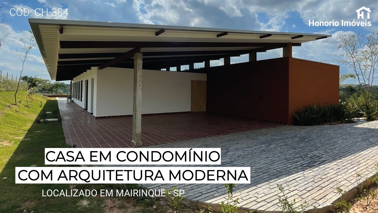 Casa no interior de São Paulo com arquitetura moderna - Piscina | Área Gourmet - Em Mairinque - SP
