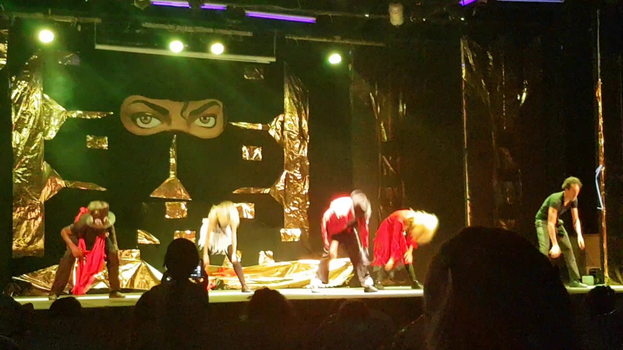 Animation SAHARA beach.  Michael Jackson