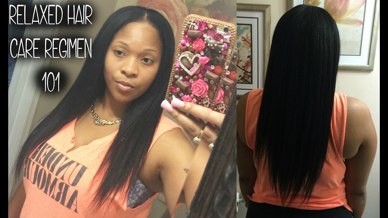 Relaxed Hair Care Regimen 101: Grow Long Healthy Hair Fast