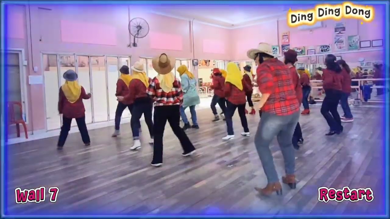 DING DING DONG LINE DANCE // Choreo by Choreographer: Nur Ayu (INA) // October 2023