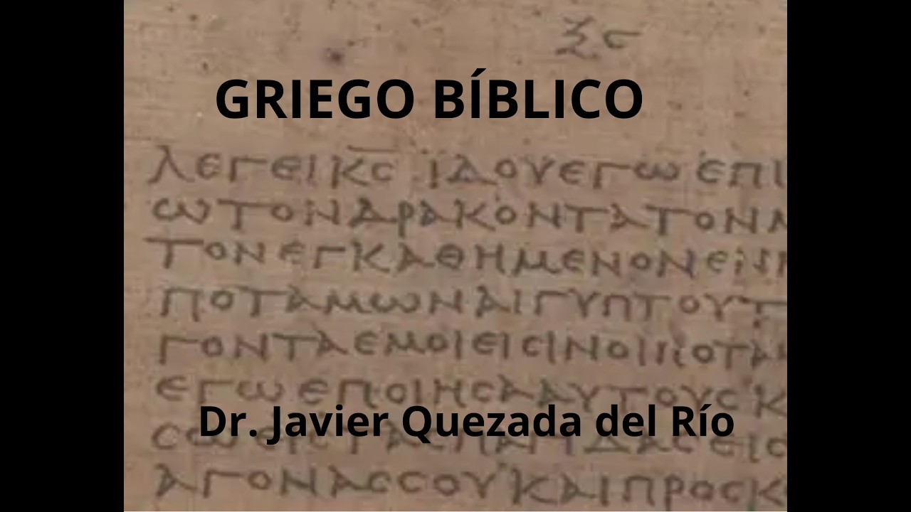 GRIEGO ANTIGUO  4 ENCUENTRO DE CONSONANTES