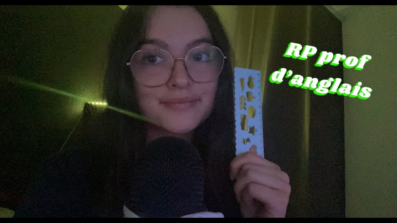 ASMR | roleplay prof d'anglais (very good accent) 🇬🇧