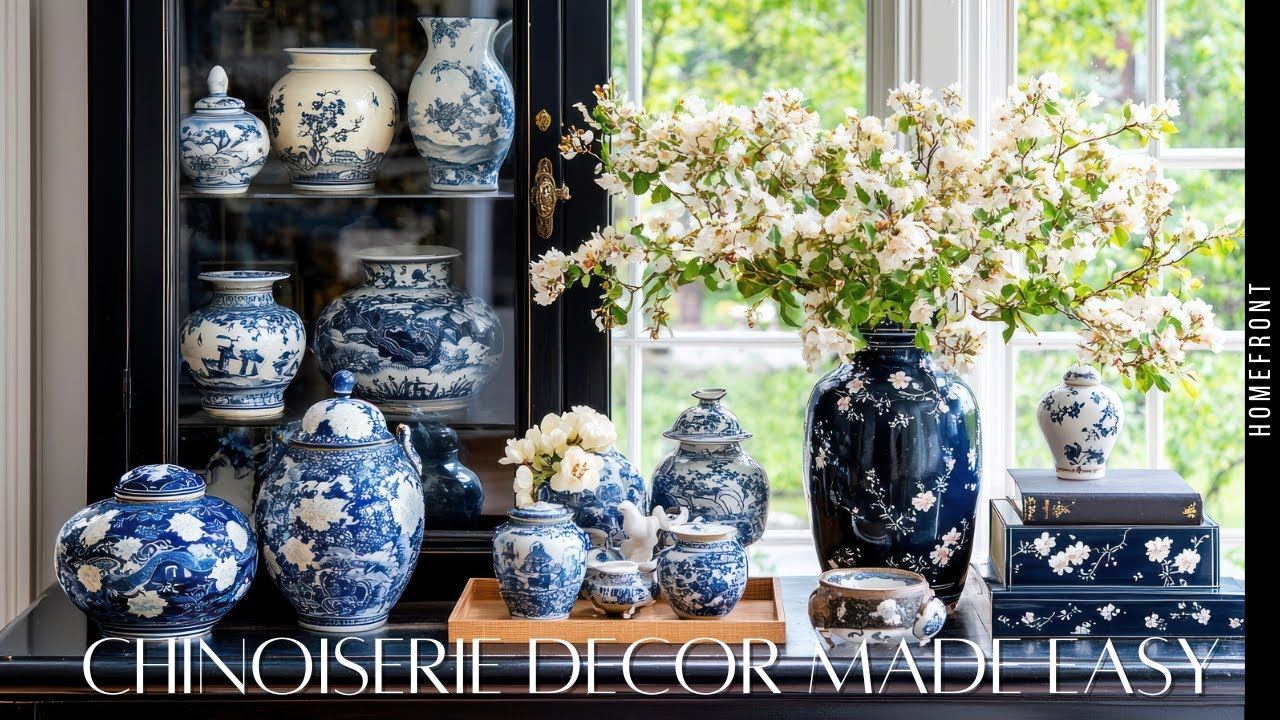 Top Chinoiserie Design Trends for 2025: Whimsical Walls and Modern Twists | Timeless Elegance Decor