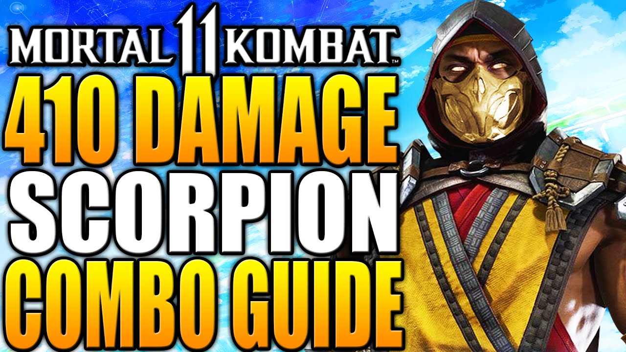 Mortal Kombat 11 Scorpion Combos - MK11 Scorpion Combo Tutorial - Daryus P