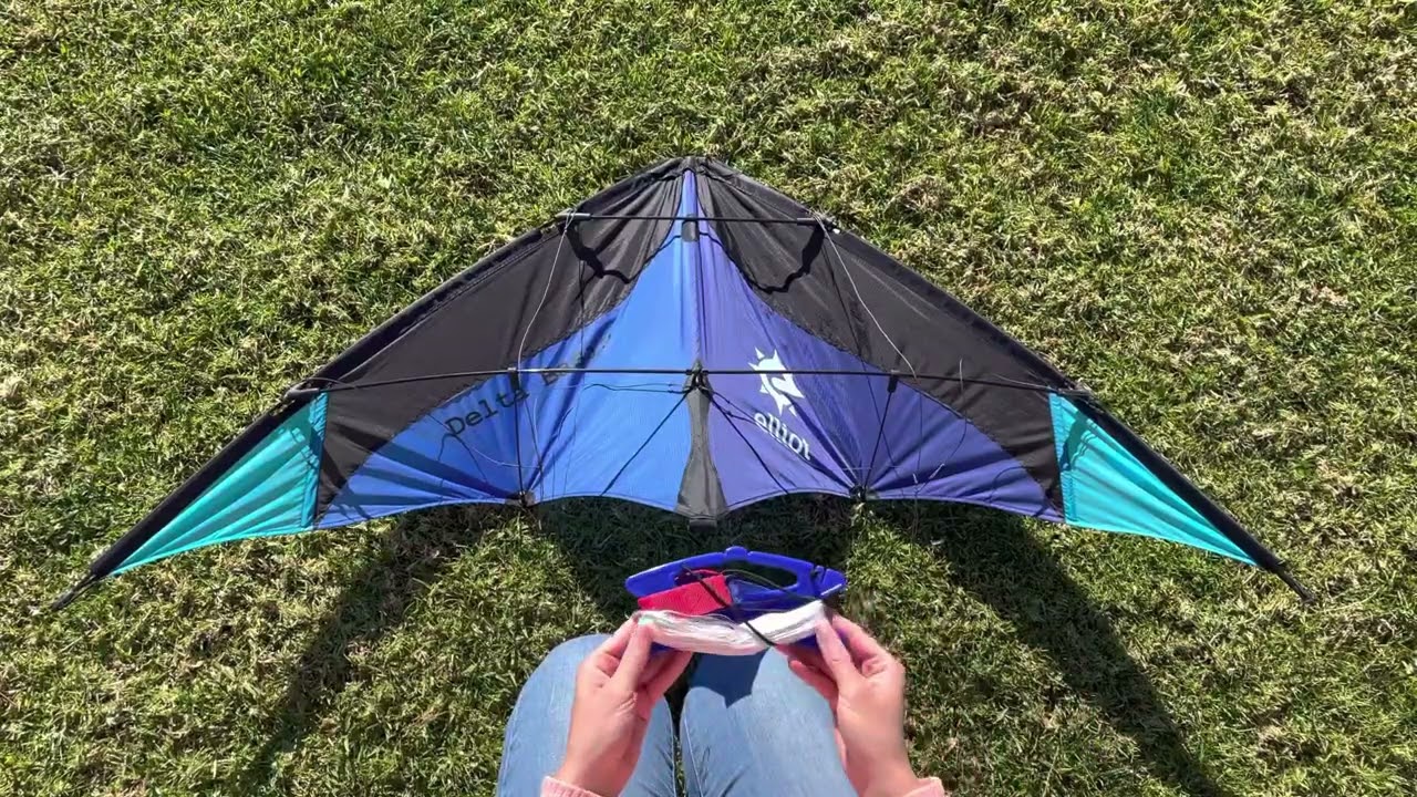Lenkdrachen aufbauen