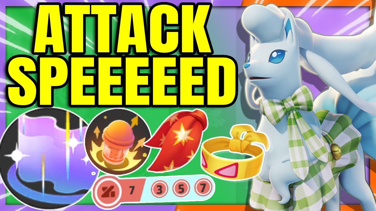 Is ATTACK SPEED NINETALES a Strong BUILD?! | Pokemon Unite